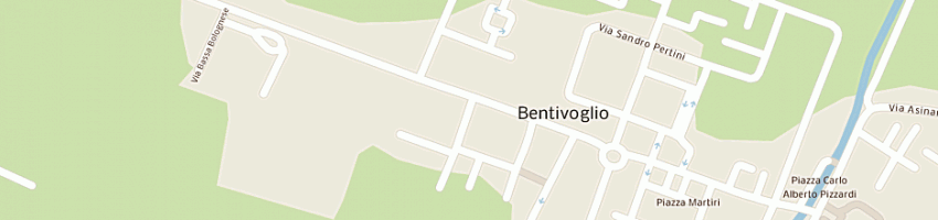 Mappa della impresa mengoli mauro a BENTIVOGLIO