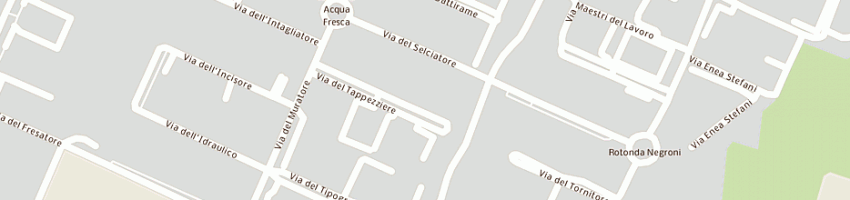 Mappa della impresa bussolari cornici (srl) a BOLOGNA