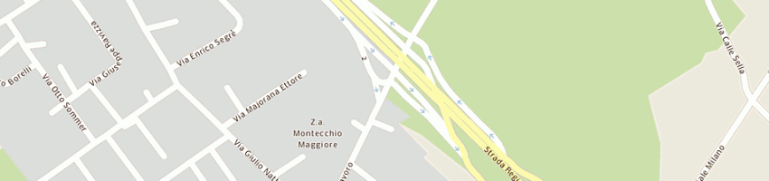 Mappa della impresa mora srl a MONTECCHIO MAGGIORE