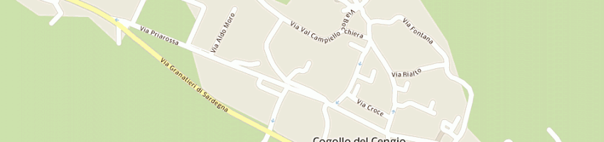 Mappa della impresa zorzi enzo a COGOLLO DEL CENGIO