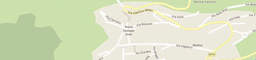 Mappa della impresa mattivi antonietta a CASTELLO MOLINA DI FIEMME