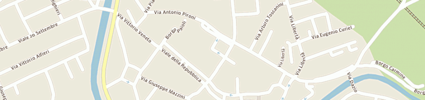 Mappa della impresa micai patrizia a BONDENO