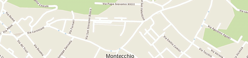 Mappa della impresa eurogest srl a MONTECCHIO MAGGIORE