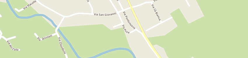 Mappa della impresa carrozzeria s giovanni di golo antonio e c (snc) a MALO