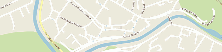 Mappa della impresa nuova pbb snc di signorini giuseppe e grazzi paolo a BONDENO