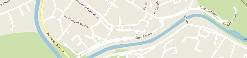 Mappa della impresa tessile casa srl a BONDENO