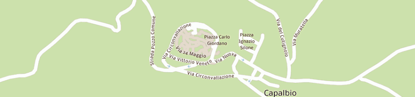 Mappa della impresa trattoria da carla a CAPALBIO