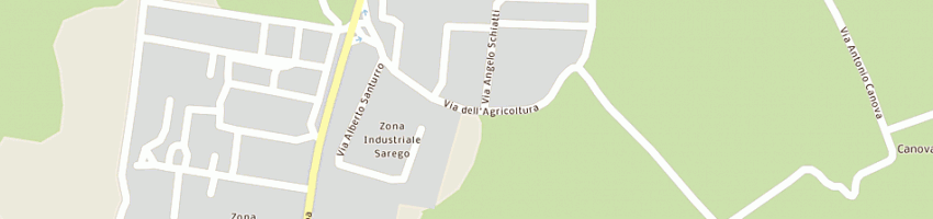 Mappa della impresa edb service snc di brian franco e beggio gianni a SAREGO