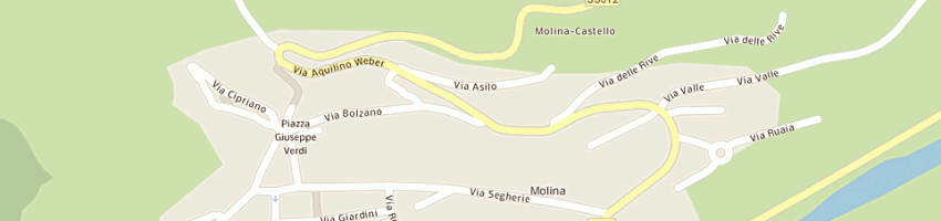 Mappa della impresa bizzotto elio a CASTELLO MOLINA DI FIEMME