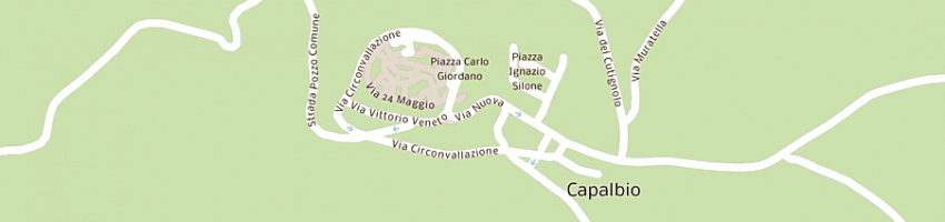 Mappa della impresa ministero difesa comando generale arma carabinieri a CAPALBIO