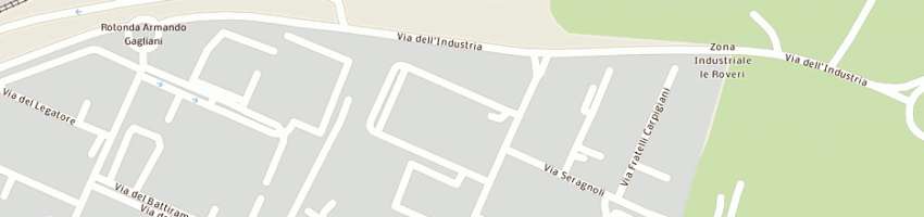 Mappa della impresa centrogest (srl) a BOLOGNA