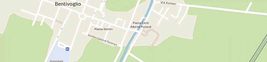 Mappa della impresa sanitaria bentivoglio di gotti piera a BENTIVOGLIO