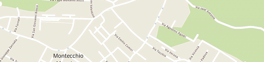 Mappa della impresa agrivicenza (srl) a MONTECCHIO MAGGIORE
