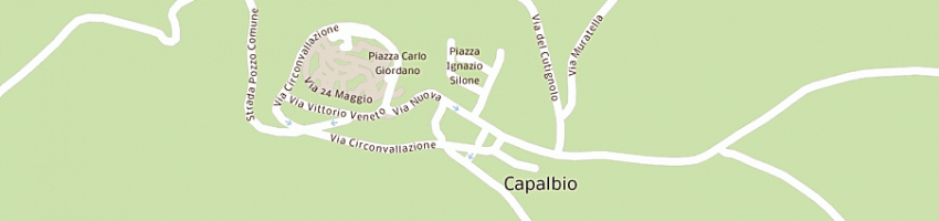 Mappa della impresa c g punto spesa di sartorio gessica e c snc a CAPALBIO