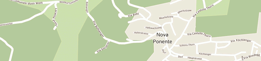 Mappa della impresa faller gertrud haus ute a NOVA PONENTE