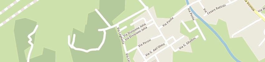 Mappa della impresa dalla vecchia renato a MALO
