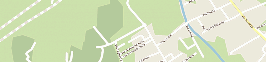 Mappa della impresa casara e bosio (snc) a MALO