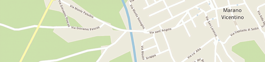 Mappa della impresa maglificio sabrina di gasparin f e c(snc) a MARANO VICENTINO