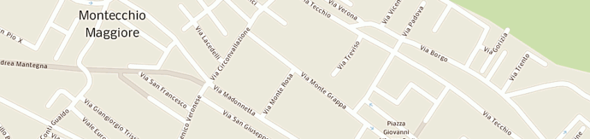 Mappa della impresa romio impianti srl a MONTECCHIO MAGGIORE