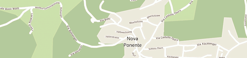 Mappa della impresa saltuari wolfgang a NOVA PONENTE