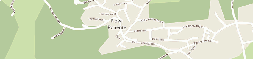 Mappa della impresa municipio di nova ponente a NOVA PONENTE