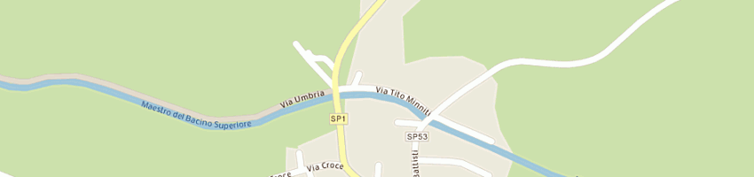 Mappa della impresa franco gino a SALARA