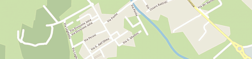 Mappa della impresa fornace centrale srl a MALO