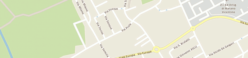 Mappa della impresa pento silvia a MARANO VICENTINO
