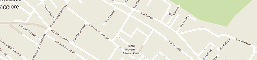Mappa della impresa salone claudia a MONTECCHIO MAGGIORE