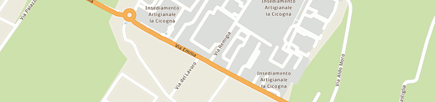 Mappa della impresa d e d di stefano diomede e c sas a SAN LAZZARO DI SAVENA