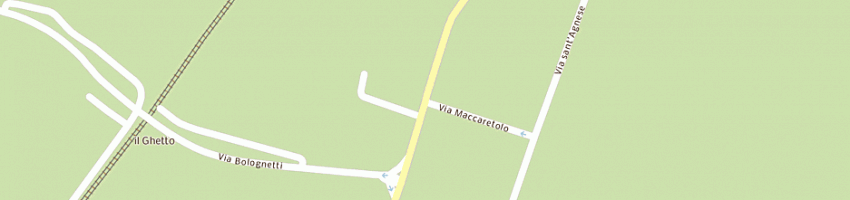 Mappa della impresa scuole elementari maccaretolo a SAN PIETRO IN CASALE