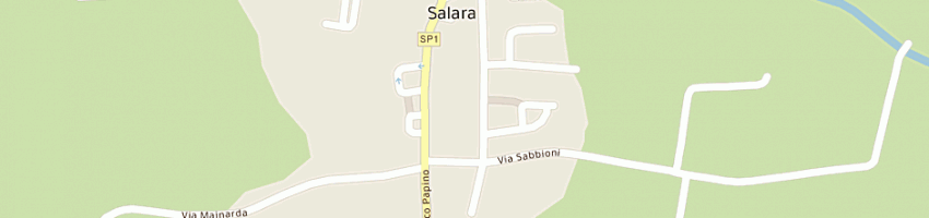 Mappa della impresa nuova padus di mascolo francesco e c snc a SALARA