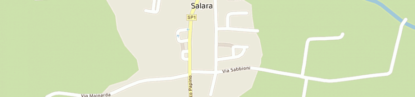 Mappa della impresa cavallini ferruccio a SALARA