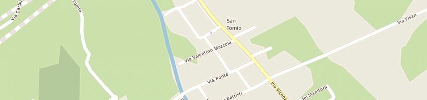 Mappa della impresa faccio paolo e c (snc) a MALO