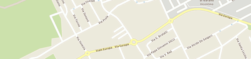 Mappa della impresa polisportiva ricreatorio marano a MARANO VICENTINO