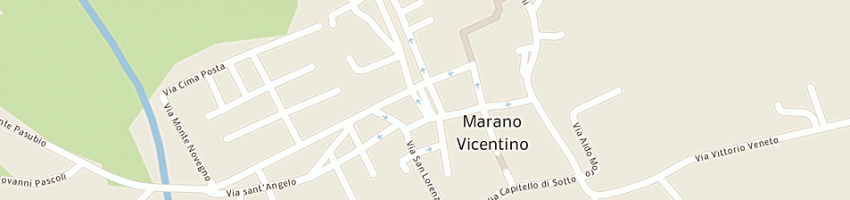 Mappa della impresa satinox srl a MARANO VICENTINO