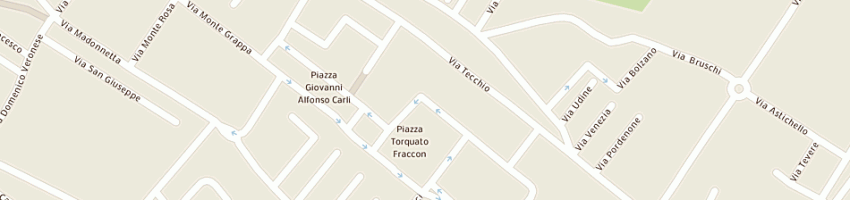 Mappa della impresa banca antonveneta spa a MONTECCHIO MAGGIORE