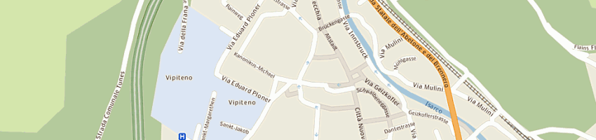 Mappa della impresa schwimmbad bar kg - sas di hermann r e c a VIPITENO