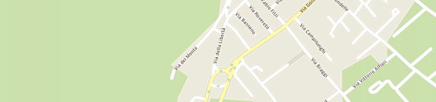 Mappa della impresa la bottega nostrana di borgo daniela e c sas a PIOVENE ROCCHETTE