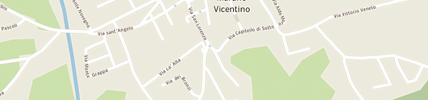 Mappa della impresa municipio a MARANO VICENTINO