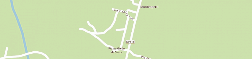 Mappa della impresa palazzo alle frigge a CASTELNUOVO BERARDENGA