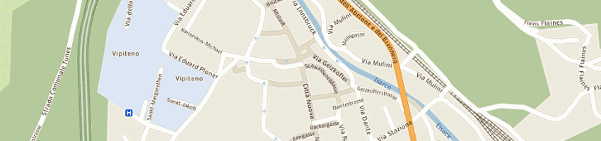 Mappa della impresa cafe' turm kg des sparber franz e co a VIPITENO