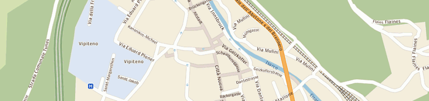 Mappa della impresa hula a VIPITENO