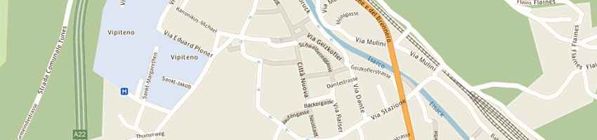 Mappa della impresa latteria sociale vipiteno (soc cooparl) a VIPITENO