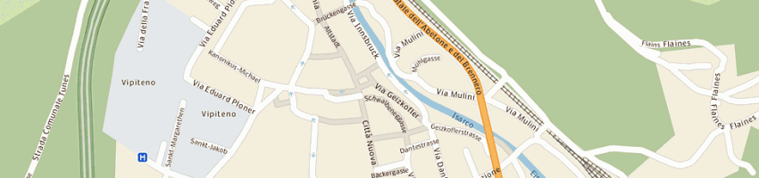 Mappa della impresa mair consulting des mair walter a VIPITENO