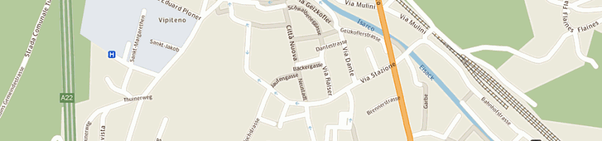 Mappa della impresa penn innerhofer christine a VIPITENO
