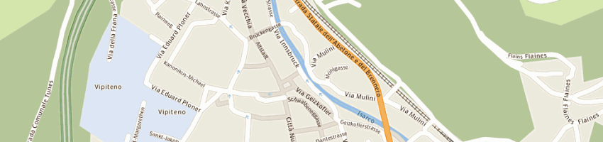 Mappa della impresa brugger sebastian e c snc a VIPITENO