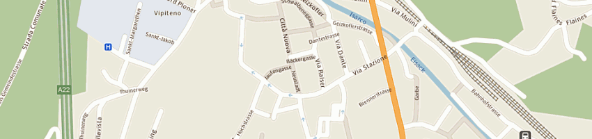 Mappa della impresa unterhuber edy sas a VIPITENO