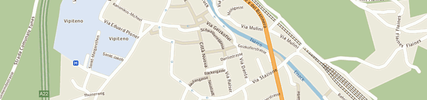 Mappa della impresa salone schnipp schnapp a VIPITENO