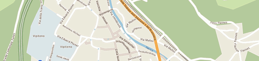 Mappa della impresa new style a VAL DI VIZZE
